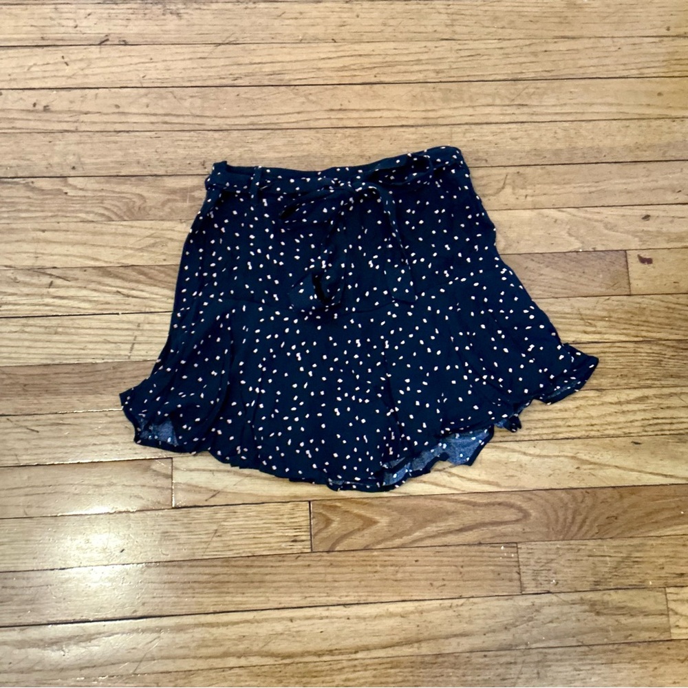 Black and Beige Skort